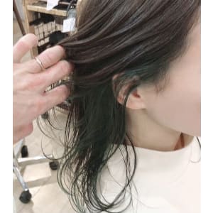 インナー☆グリーン - gift hair salon【ギフト】掲載中