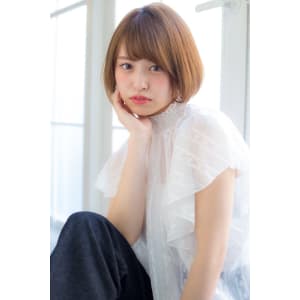 コンパクト可愛いシンプルボブ