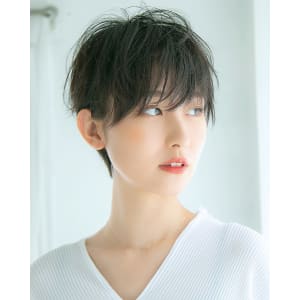 洗練ショート　フォギーアッシュ