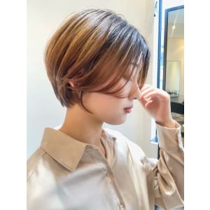大人可愛いハンサムショート