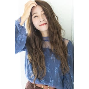 大人かわいいロングくすみカラーベージュカラーナチュラル299