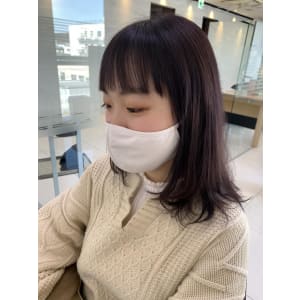 10代20代似合わせピンクブラウンカラー/naomi