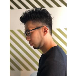 大人のパーマスタイル【BARBER-BAR】