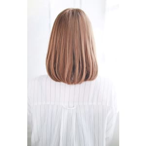 20代30代40代　レディに彩るピンクボブ【宝塚】