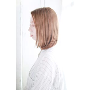 20代30代40代　レディに彩るピンクボブ【宝塚】