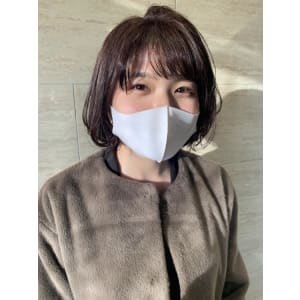 10代20代似合わせボルドーパープルカラー/naomi