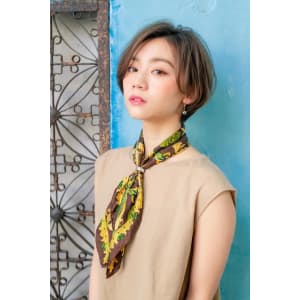 大人女子に大人気の小顔ショート