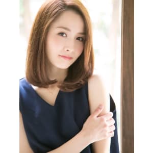 ワンカールパーマ★大人女性に人気のロブ