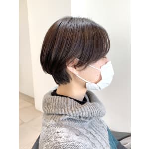 【表参道sheta/堅田】耳かけもかわいい◎小顔ショート