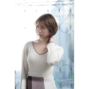 恵比寿大人女性人気ナチュラルウェーブボブ - hair&make egerie【ヘアアンドメイクエジェリ】掲載中