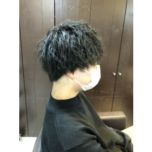 メンズツイストパーマ