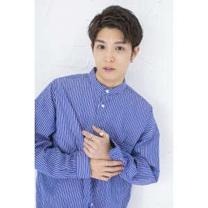 ソフトツーブロック ショートレイヤー MEN'S HAIR　