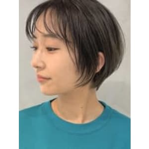 丸みのある透明感♪黒髪ショート☆オフィスヘア☆ - pesca 仙台一番町店【ペスカ センダイイチバンチョウテン】掲載中
