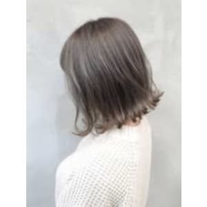 ☆透明感グレージュ☆オフィスヘア
