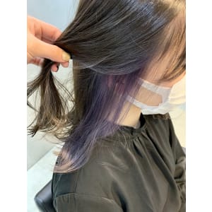 パープルインナーカラー - pesca 仙台一番町店【ペスカ センダイイチバンチョウテン】掲載中