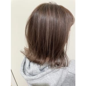 ナチュラルハイライト＿ボブ