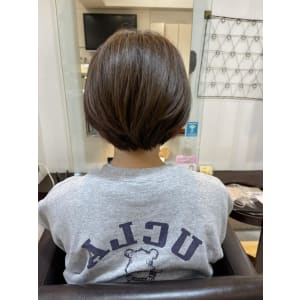美髪カラー　ハイライトカラー
