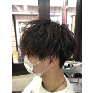 メンズツイストパーマ
