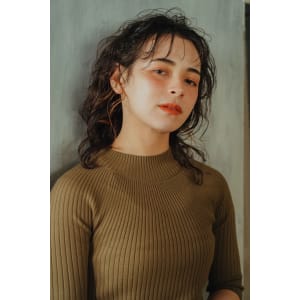 外国人風カーリーヘアー