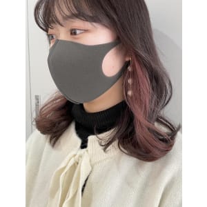 【 YOKE 】インナーカラーくびれヘアピンクベージュ - YOKE【ヨーク】掲載中