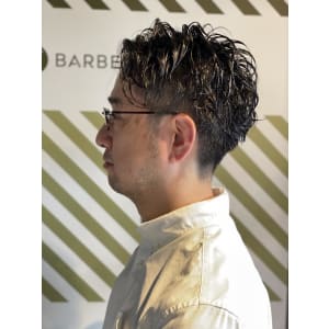 大人のパーマスタイル【BARBER-BAR】