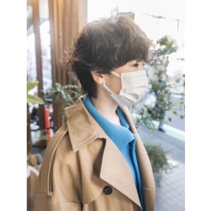 くせ毛風パーマ　Genta