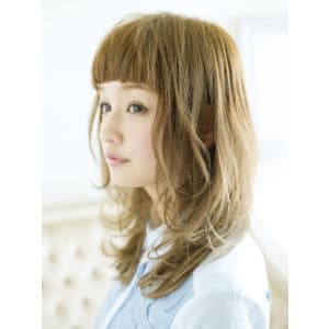 ナチュラルなくせ毛風ゆるふわウェーブ