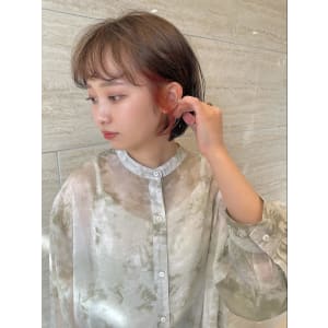 ショートボブ/インナーカラー☆深井みさき☆