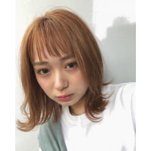 外ハネミディ
