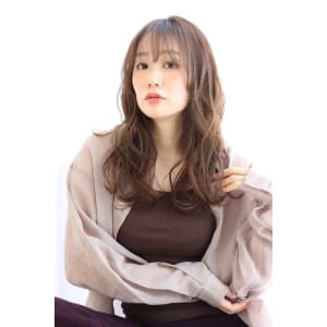【lagoon阿部春菜】イルミナカラー☆エアリーミディ