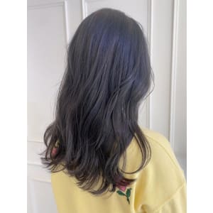 ☆透明感カラー☆ブルーアッシュ♪