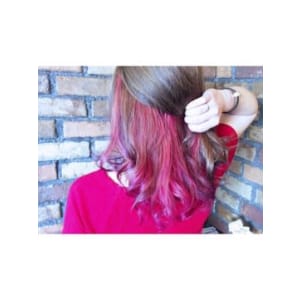 ムラサキ×ピンクのユニコーンカラー - Bon Male hair【ボンマールヘアー】掲載中