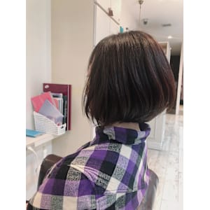前下がりボブ【錦糸町　Mertie】