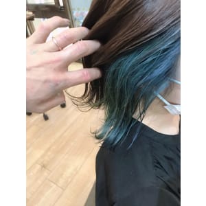インナー☆コバルトブルー - gift hair salon【ギフト】掲載中