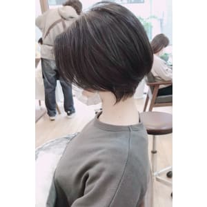 丸み可愛いショートボブ☆ - gift hair salon【ギフト】掲載中