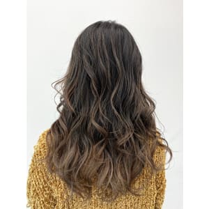 ナチュラルブラウングラデーション