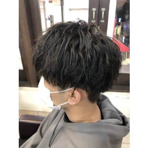 メンズツイストパーマ