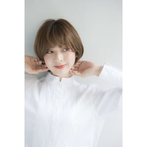 【miel hair新宿】ひし形シルエット束感ショート