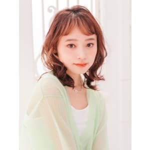 ゆるふわパーマミディアム