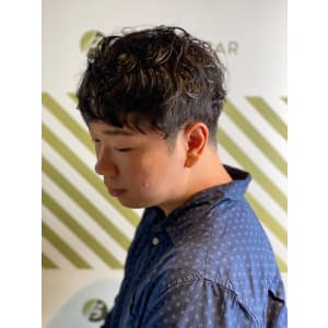 大人のパーマスタイル【BARBER-BAR】