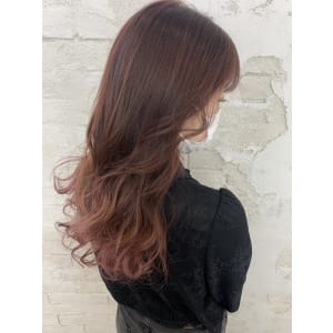 グラデーション、サクラピンク、春カラー