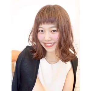 ラフな外ハネスタイル♪ プラスα