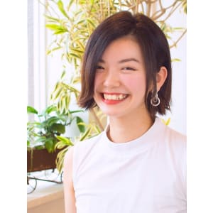 大人可愛い♪ナチュラルボブ
