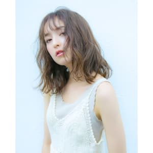 こなれほつれウェーブパーマ