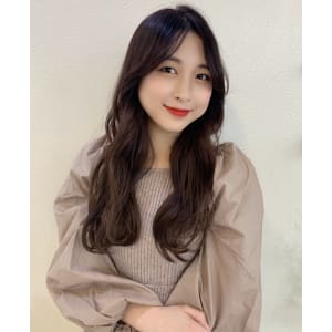 韓国風センターバングクアンクヘア