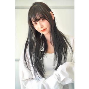【CHESTER】暗髪 ミストバング 大人かわいい 
