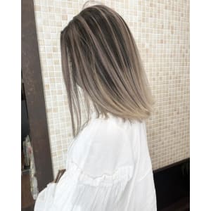 ★オリジナルバレイヤージュ×プラチナベージュ★
