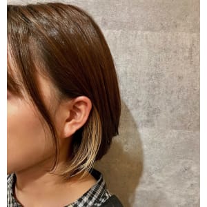 インナーカラー - BRICK HAIR & SPA 松山【ブリックヘアアンドスパ マツヤマ】掲載中