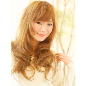 柔らかフェミニンロング