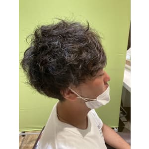 髪質改善voice西荻窪★ナチュラルベージュメンズパーマ